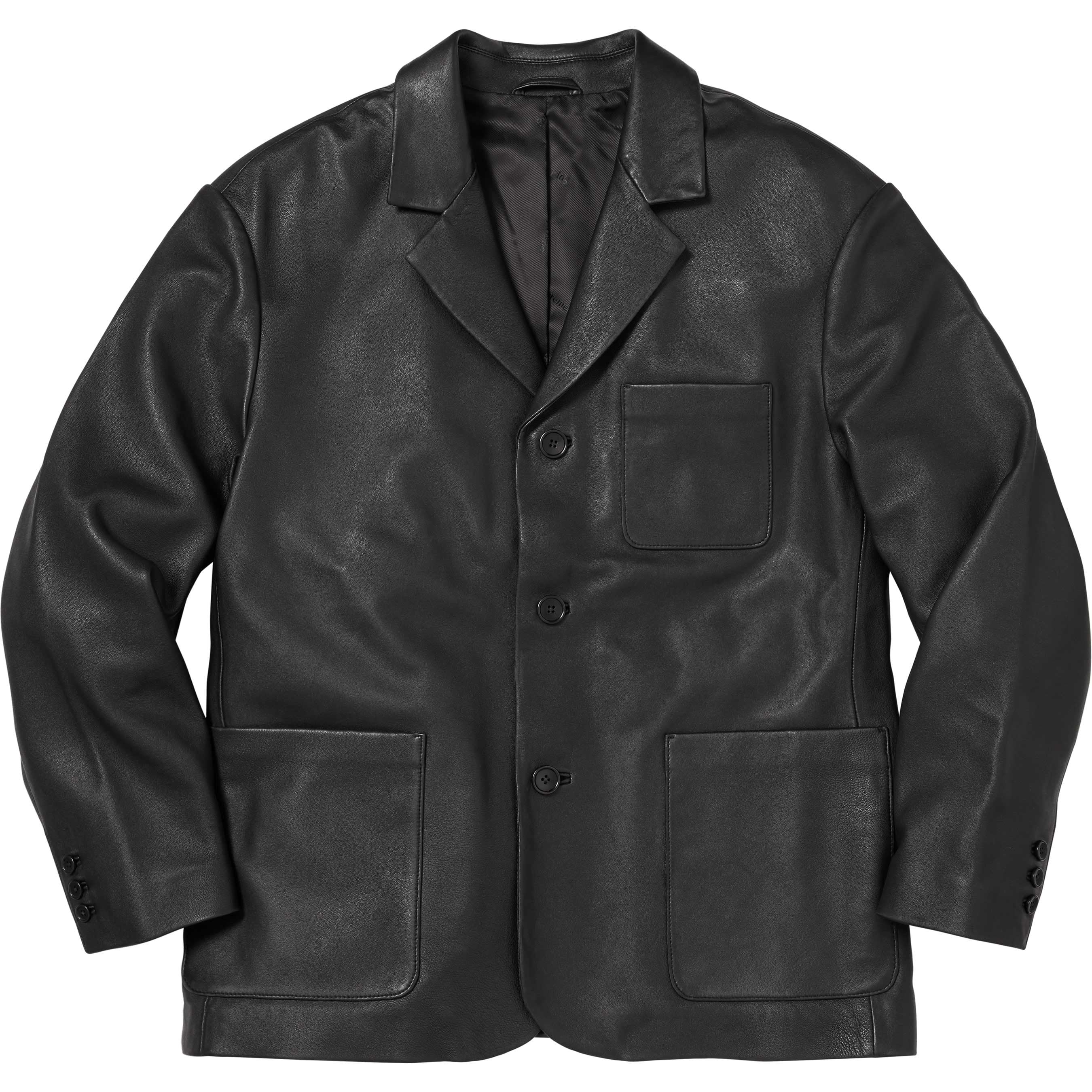 Leather Blazer view 4